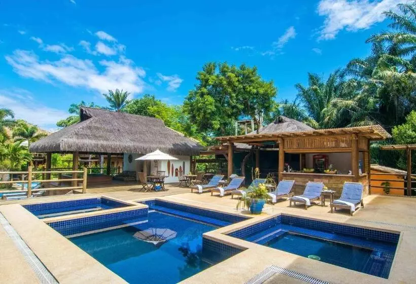 バルコニー付スタンダード4ベッドルーム, Pousada Vila Do Dengo