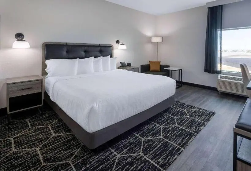 身障者適用キングサイズベッドルーム, La Quinta Inn & Suites By Wyndham Maricopa  Copper Sky