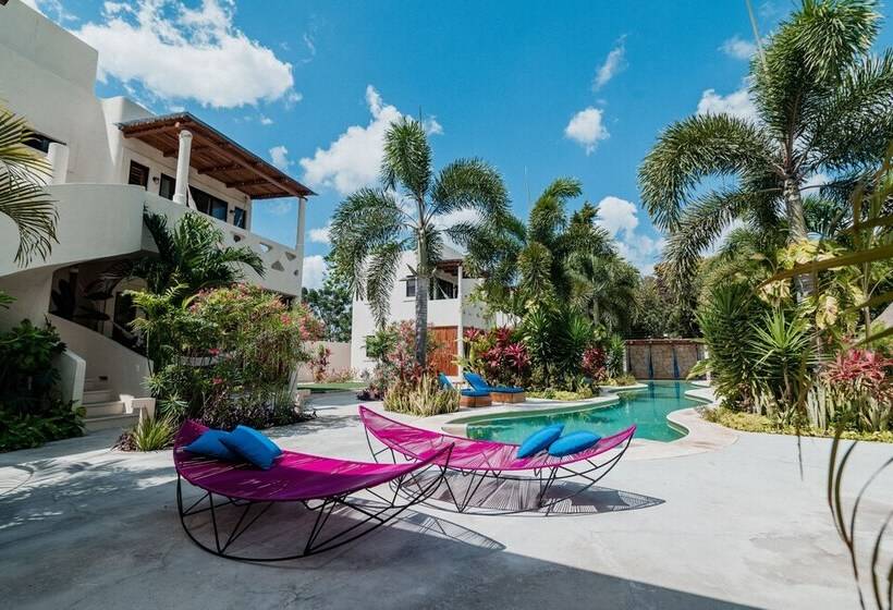 스탠다드 룸 더블 침대, Blue Palm Bacalar