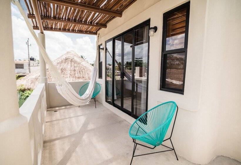 Standard-huone Parivuode, Blue Palm Bacalar