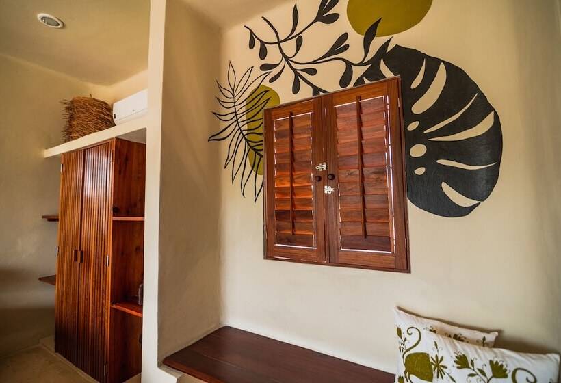 스탠다드 룸 더블 침대, Blue Palm Bacalar