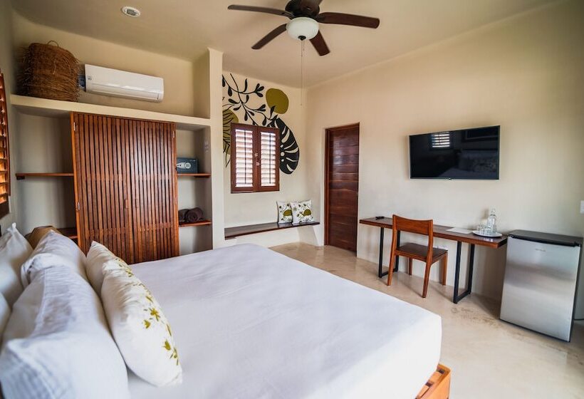 스탠다드 룸 더블 침대, Blue Palm Bacalar