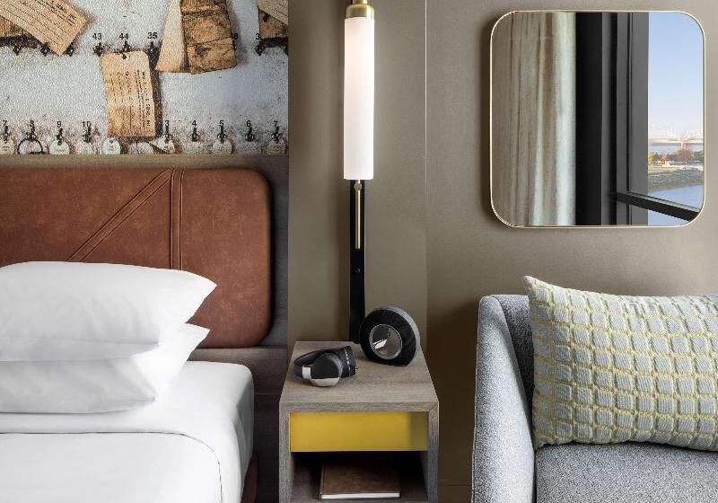 Engelliler için Büyük Çift Kişilik Yataklı Standart Oda, Hyatt Centric Beale Street Memphis