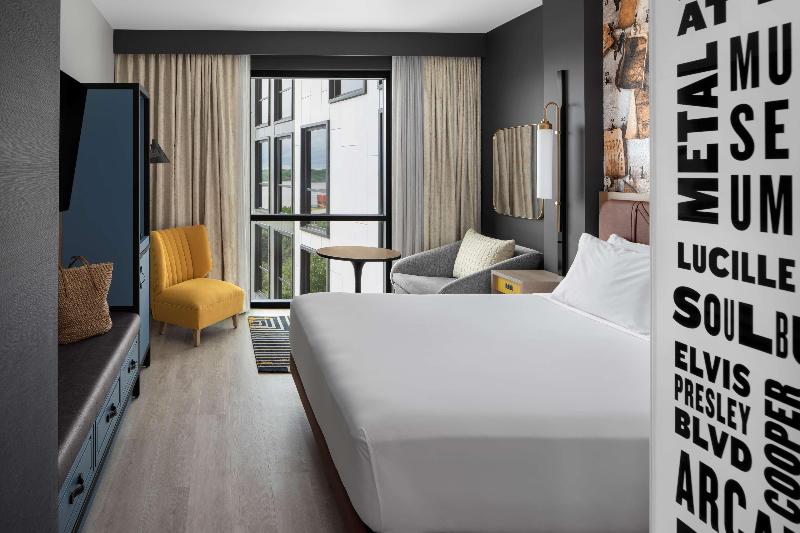 Engelliler için Büyük Çift Kişilik Yataklı Standart Oda, Hyatt Centric Beale Street Memphis