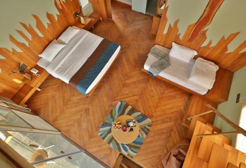 디럭스 룸 호수 전망, Tadoba Jungle Camp