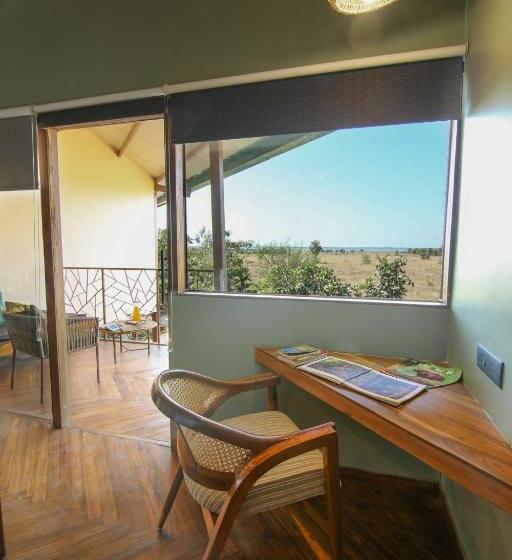 발코니 디럭스 룸, Tadoba Jungle Camp