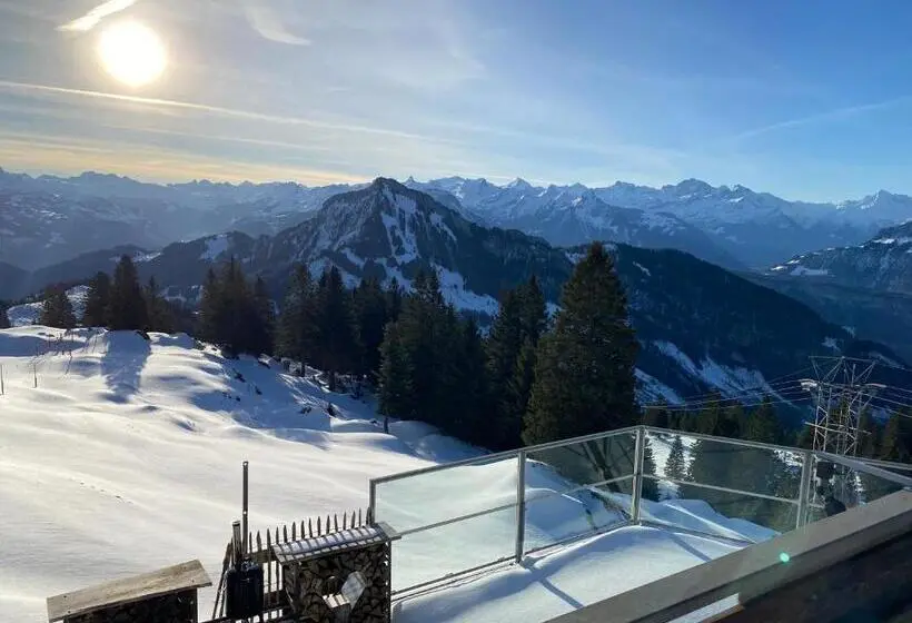 バルコニー付きデラックスルーム, Berggasthaus Rigi Burggeist