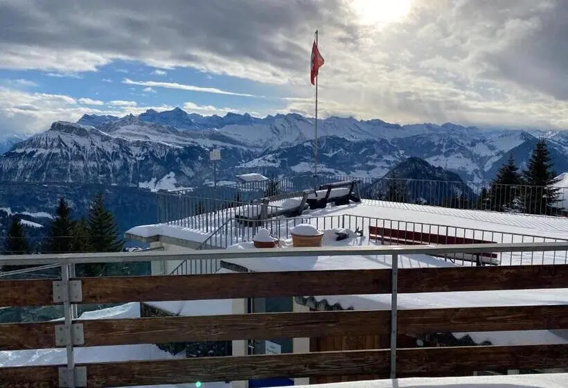 バルコニー付きデラックスルーム, Berggasthaus Rigi Burggeist
