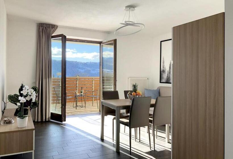 דירת חדר עם טרסה, Residence Aurora