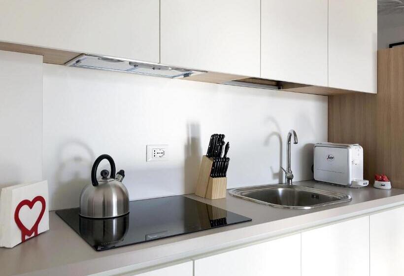 דירת חדר עם טרסה, Residence Aurora