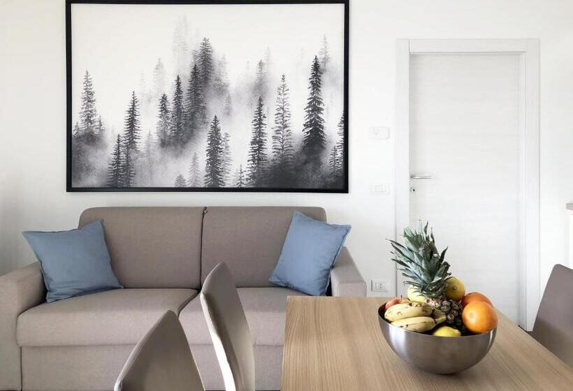 Апартаменты 1 Спальня с Террасой, Residence Aurora