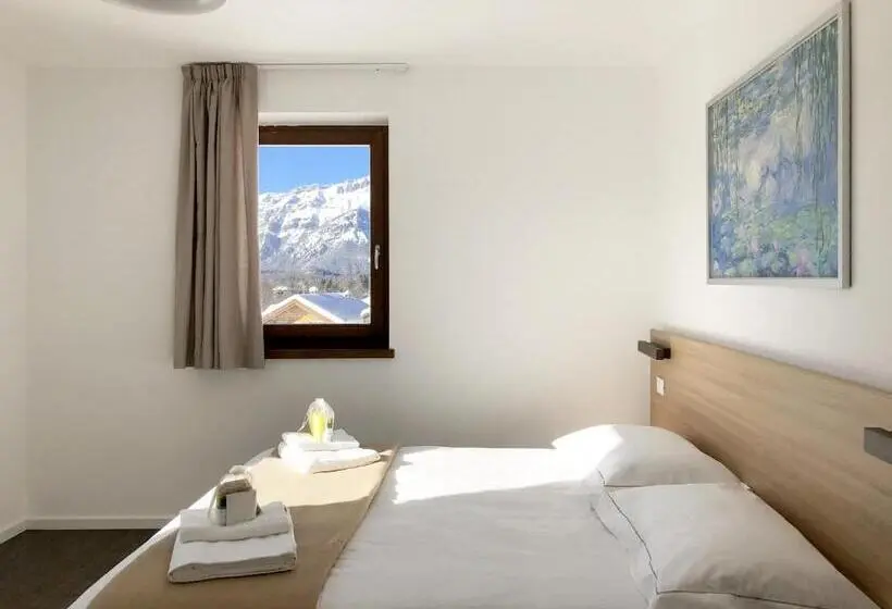 テラス付き1ベッドルームアパートメント, Residence Aurora