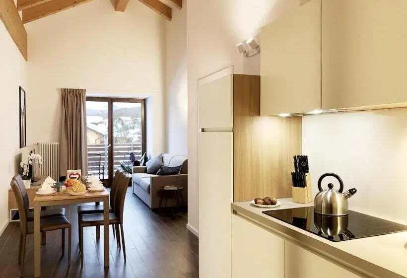 1ベッドルームペントハウスアパート, Residence Aurora