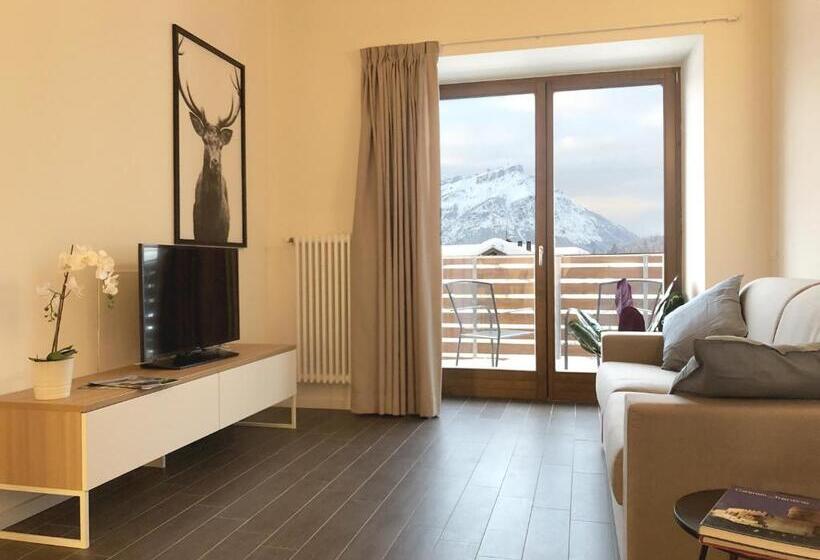 דירת פנטהאוז 1 חדרי שינה, Residence Aurora