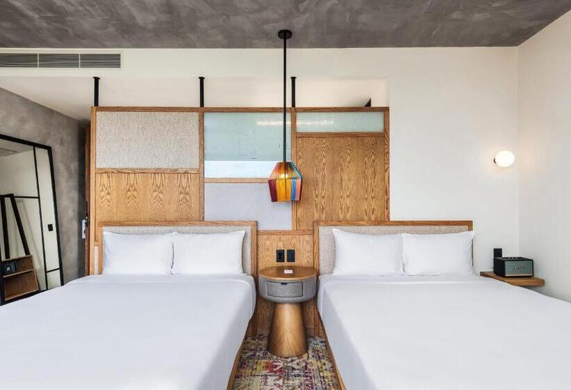 اتاق استاندارد با 2 تخت دوبل, Aloft Tulum