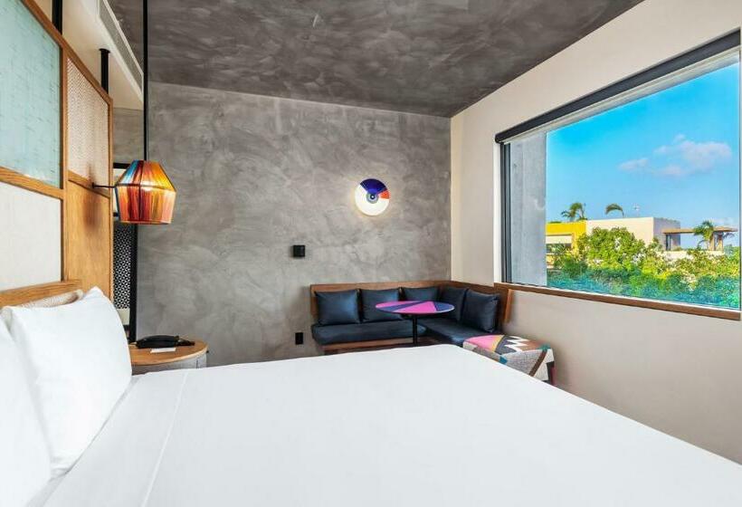 اتاق استاندارد با تخت بزرگ, Aloft Tulum