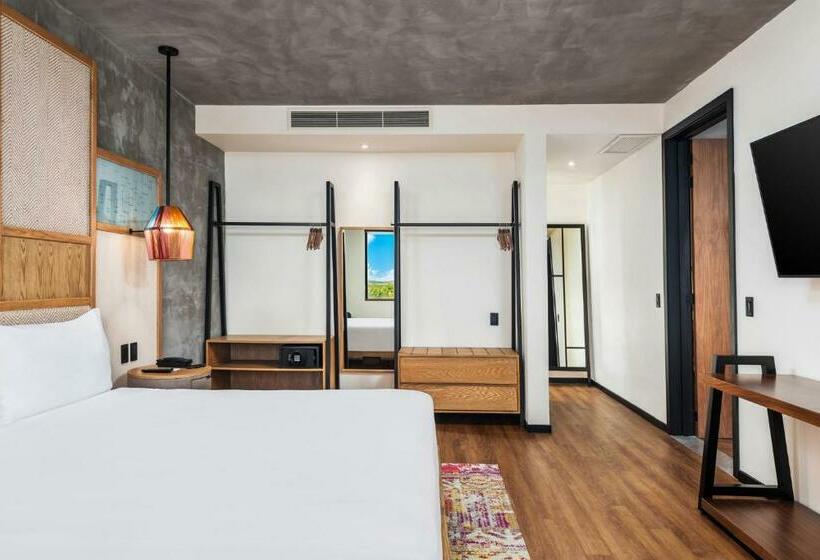 キングサイズベッドのスタンダードルーム, Aloft Tulum
