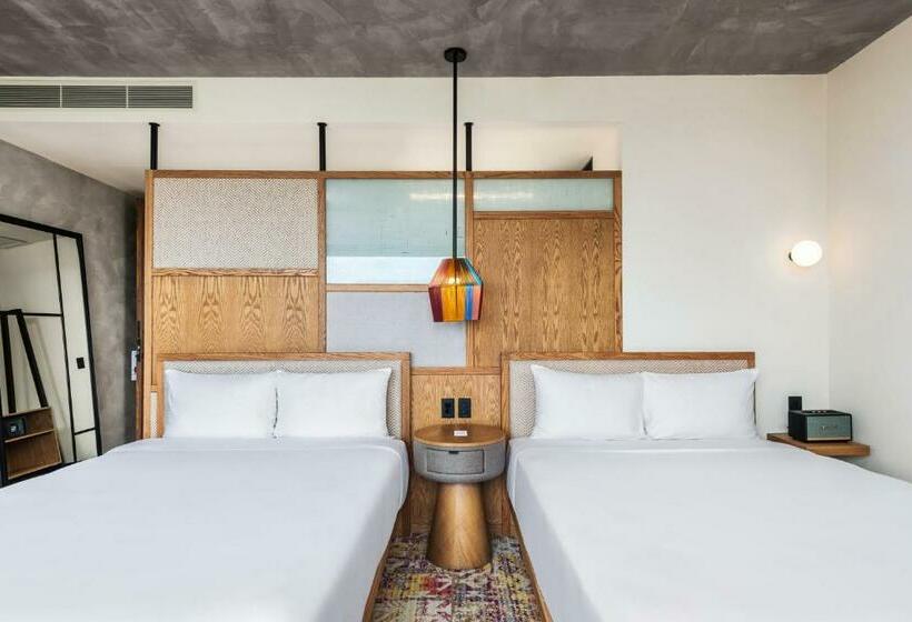 اتاق استاندارد با 2 تخت دوبل, Aloft Tulum