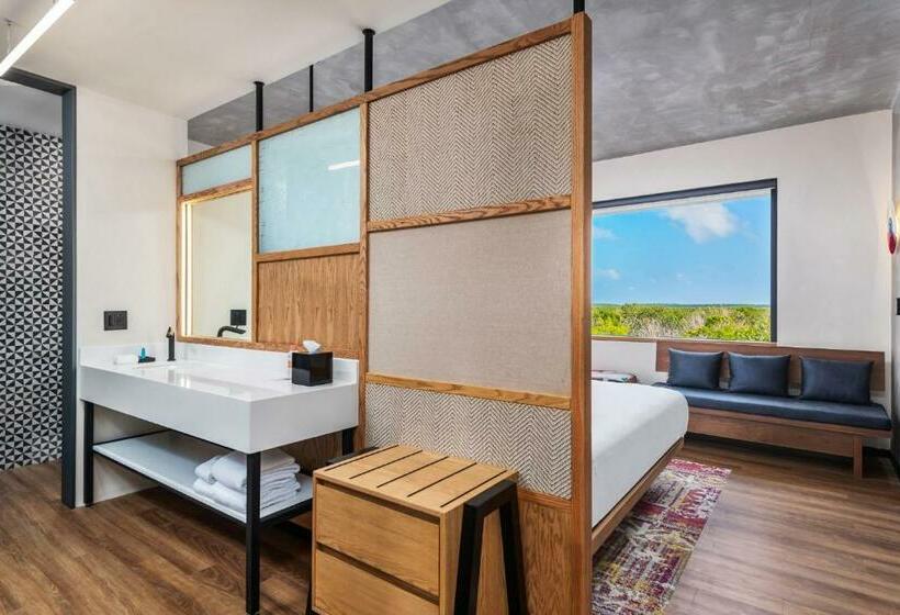 ２ダブルベッドのスタンダードルーム, Aloft Tulum