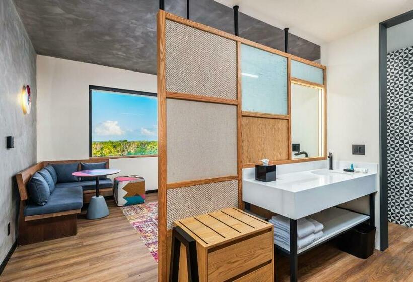 اتاق استاندارد با 2 تخت دوبل, Aloft Tulum