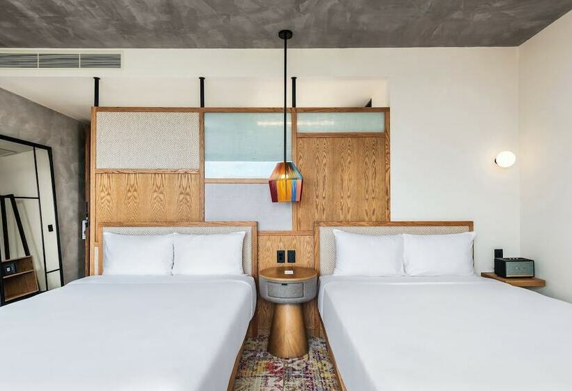 اتاق استاندارد با 2 تخت دوبل, Aloft Tulum