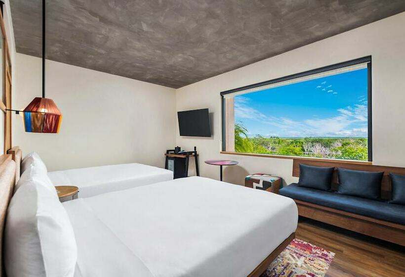 اتاق استاندارد با 2 تخت دوبل, Aloft Tulum