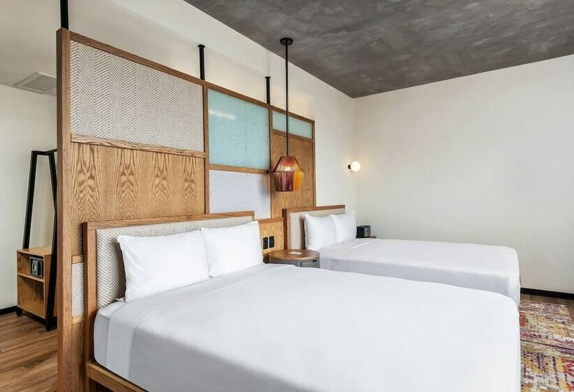 اتاق استاندارد با 2 تخت دوبل, Aloft Tulum