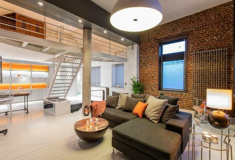 침실 1개 복층 룸, Maison Noppius