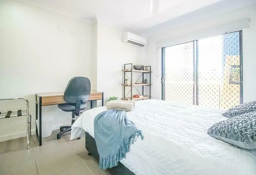 バルコニー付きデラックスルーム, Zen Quest   The Nomads Pad Near Nightcliff Markets & Sunset Foreshore