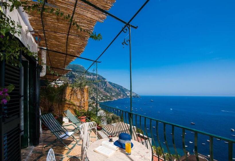 オーシャンビュースタンダードルームバルコニー付き, Pensione Maria Luisa