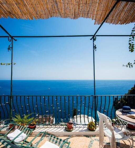 オーシャンビュースタンダードルームバルコニー付き, Pensione Maria Luisa