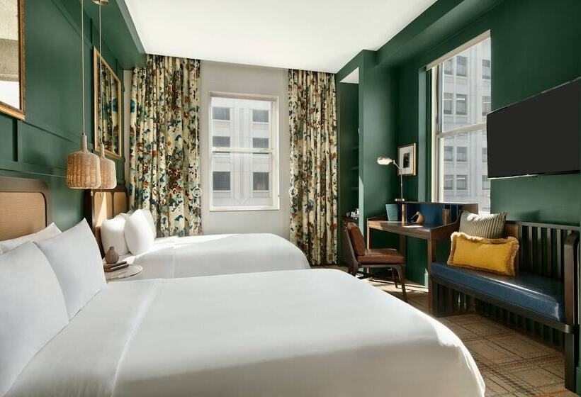 2ダブルベッドのスタンダードルーム, Glenn Hotel, Autograph Collection