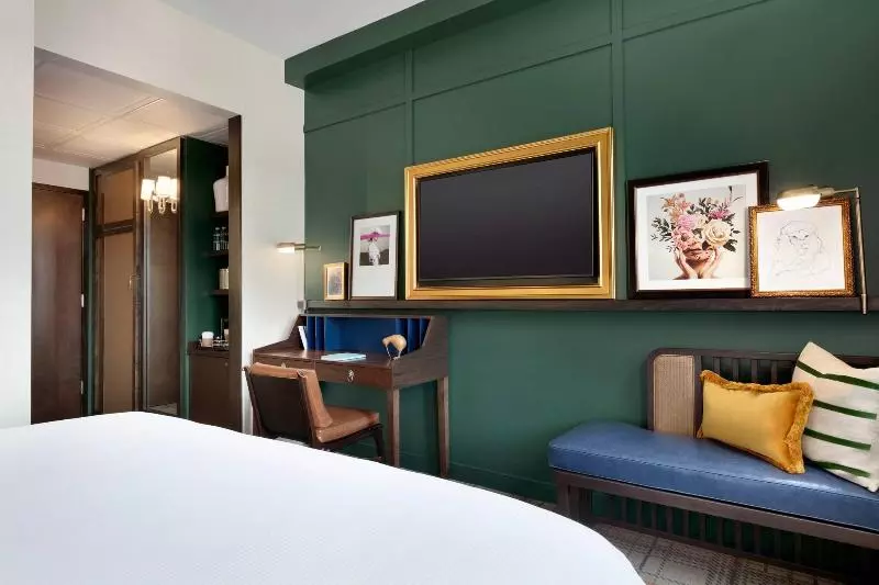 キングサイズベッドのスタンダードルーム, Glenn Hotel, Autograph Collection