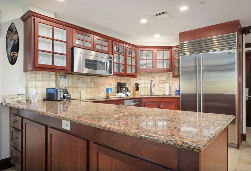 آپارتمان 1 خوابه با چشم‌انداز باغ, Waipouli Beach Resorts & Spa Kauai By Outrigger