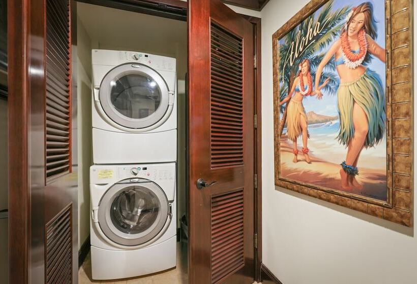 آپارتمان 1 خوابه با چشم‌انداز باغ, Waipouli Beach Resorts & Spa Kauai By Outrigger