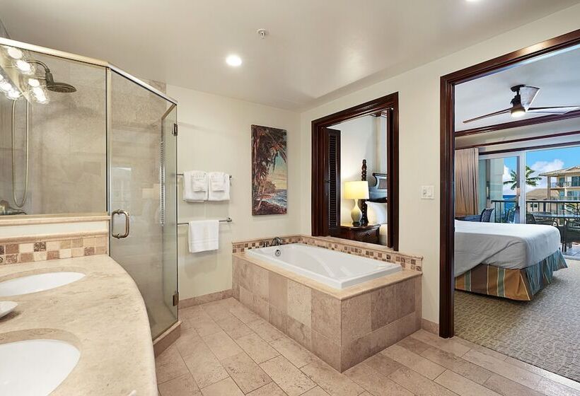 آپارتمان 2 خوابه با چشم‌انداز دریا, Waipouli Beach Resorts & Spa Kauai By Outrigger