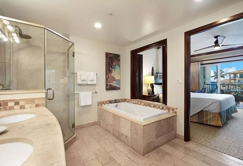 海の見える２ベッドルームアパートメント, Waipouli Beach Resorts & Spa Kauai By Outrigger