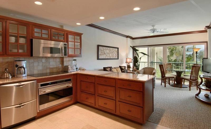 آپارتمان 1 خوابه با چشم‌انداز باغ, Waipouli Beach Resorts & Spa Kauai By Outrigger