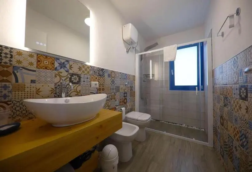 Deluxe-huone Merinäkymä Parveke, Skyview Cefalù