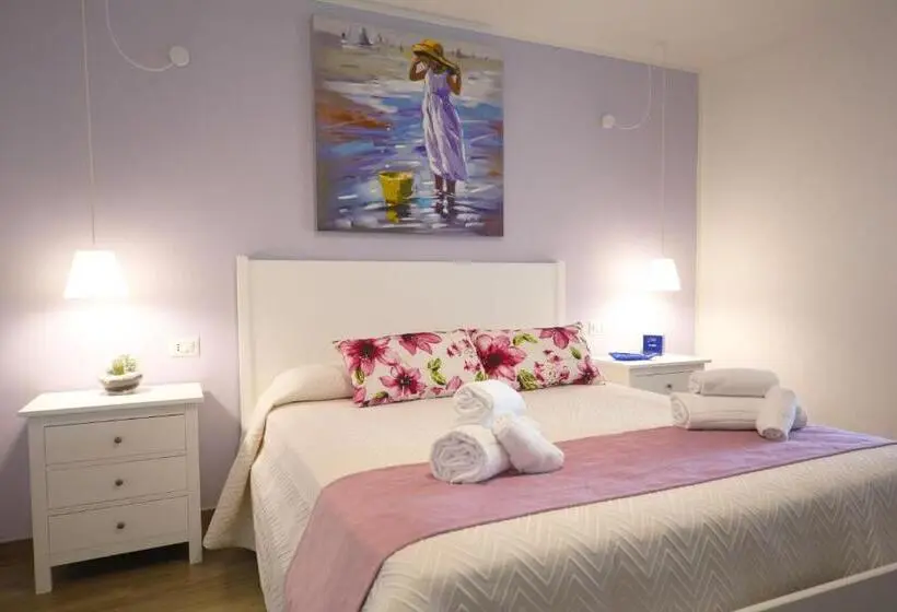 Deluxe-huone Merinäkymä Parveke, Skyview Cefalù