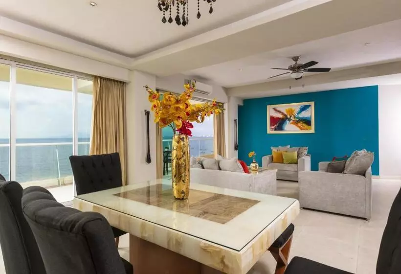 1 Bedroom Penthouse Apartment, Blue Chairs Beachfront Resort Puerto Vallarta - Adults Only