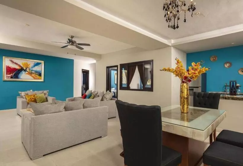 1 Bedroom Penthouse Apartment, Blue Chairs Beachfront Resort Puerto Vallarta - Adults Only