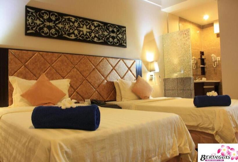 풀장 전망 디럭스 룸, Beringgis Beach Resort & Spa