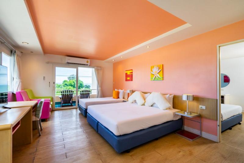 اتاق لوکس با چشم‌انداز دریا, Best Bella Pattaya