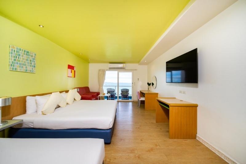 اتاق لوکس با چشم‌انداز دریا, Best Bella Pattaya