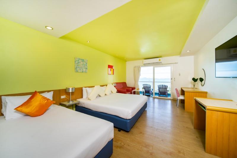 اتاق لوکس با چشم‌انداز دریا, Best Bella Pattaya