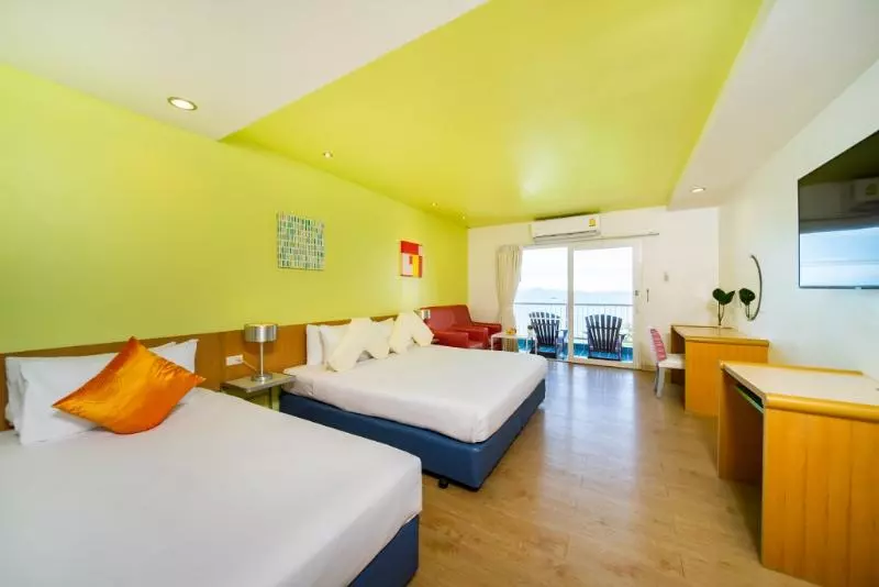 اتاق لوکس با چشمانداز دریا, Best Bella Pattaya