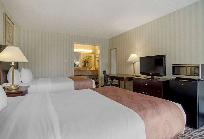 带2个双人床的标准工作室, Quality Inn Fredericksburg Near Historic Downtown