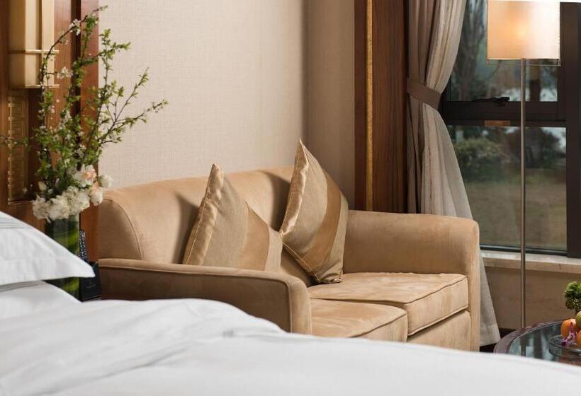 디럭스 룸 호수 전망, Zhejiang Xizi