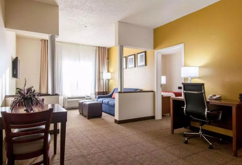 Sviitti King-vuode, Comfort Suites Central I 44